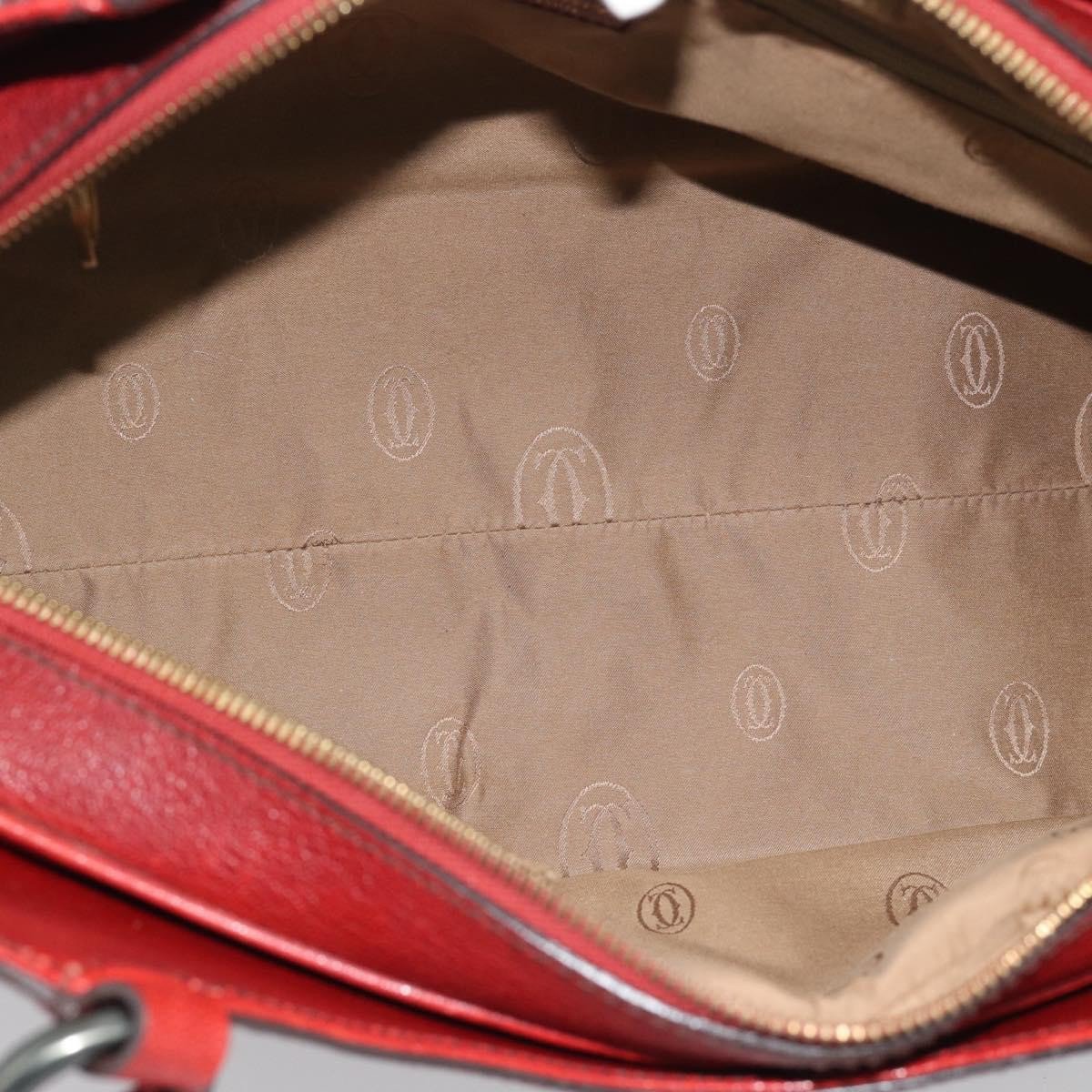 Cartier Marcello Leather Rood