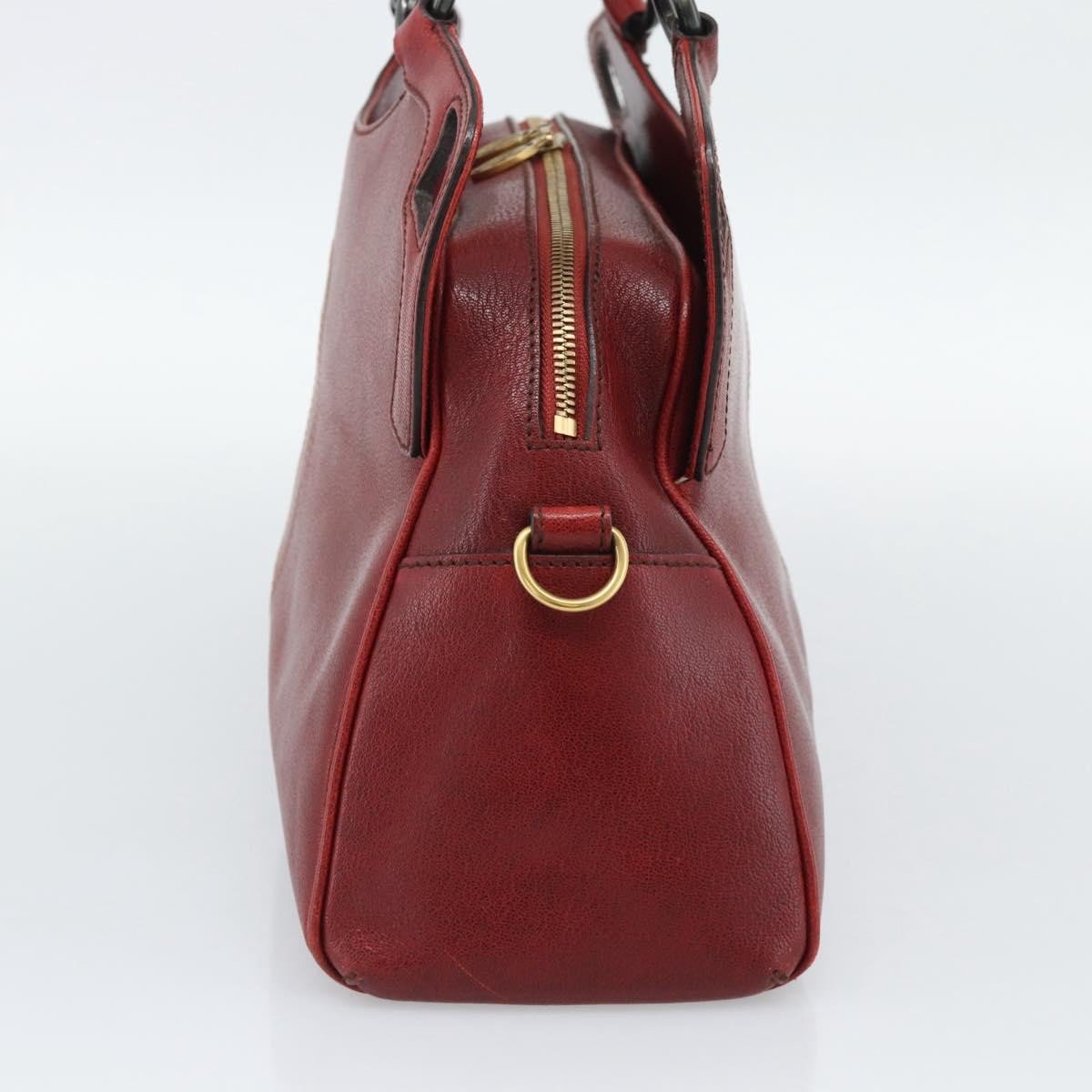 Cartier Marcello Leather Rood
