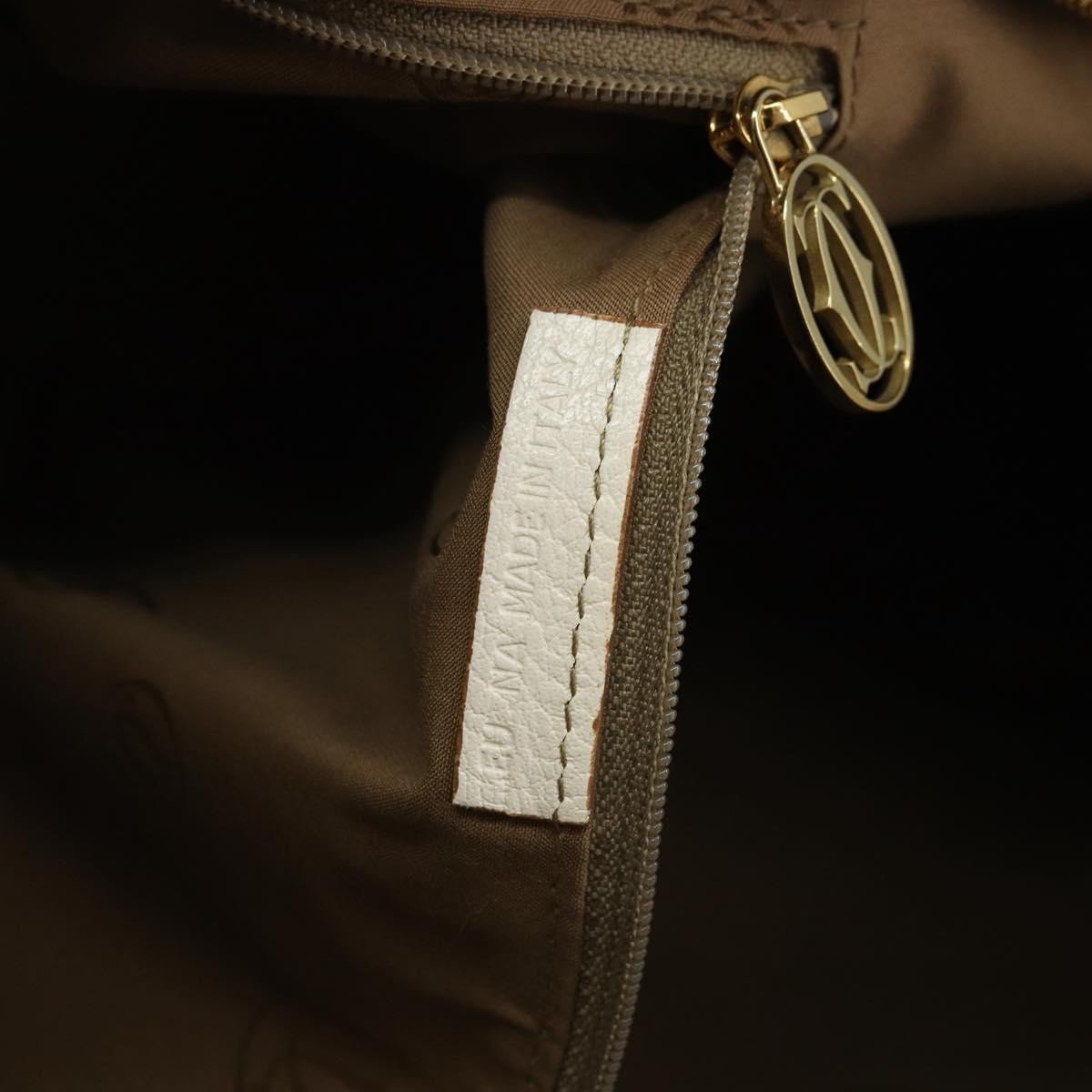 cartier Marcello Leather Wit