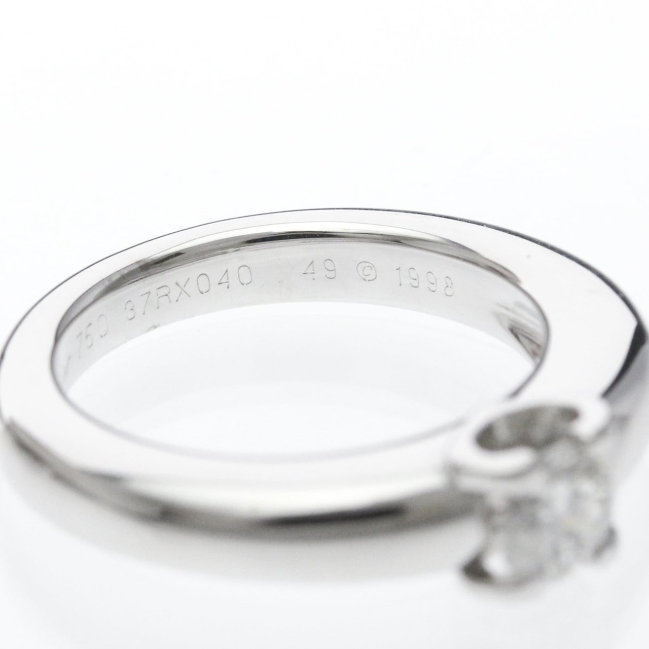 Cartier Ballerine Solitaire Platinum with RBC Diamond D/VVS1 Divers