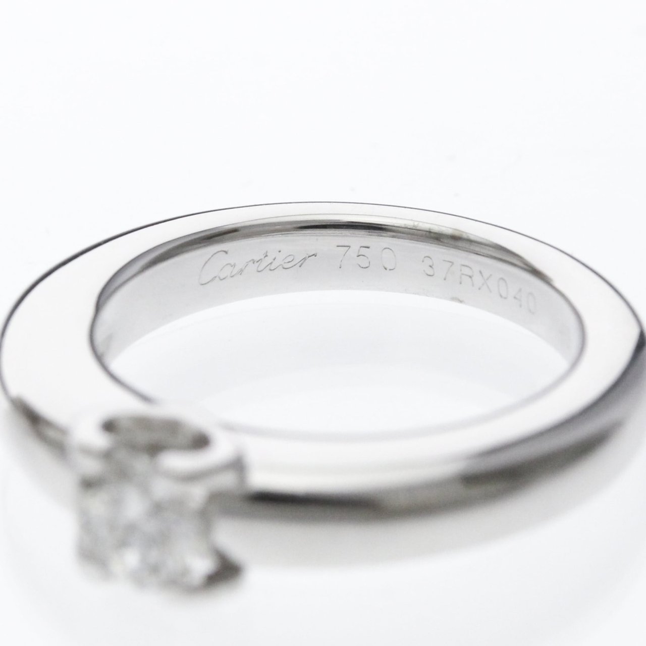 Cartier Ballerine Solitaire Platinum with RBC Diamond D/VVS1 Divers