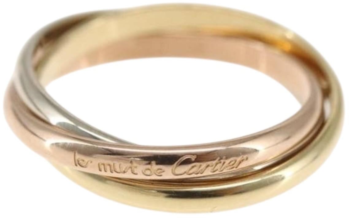 Cartier Cartier Trinity Ring 18K Tricolor Gold Medium Goud