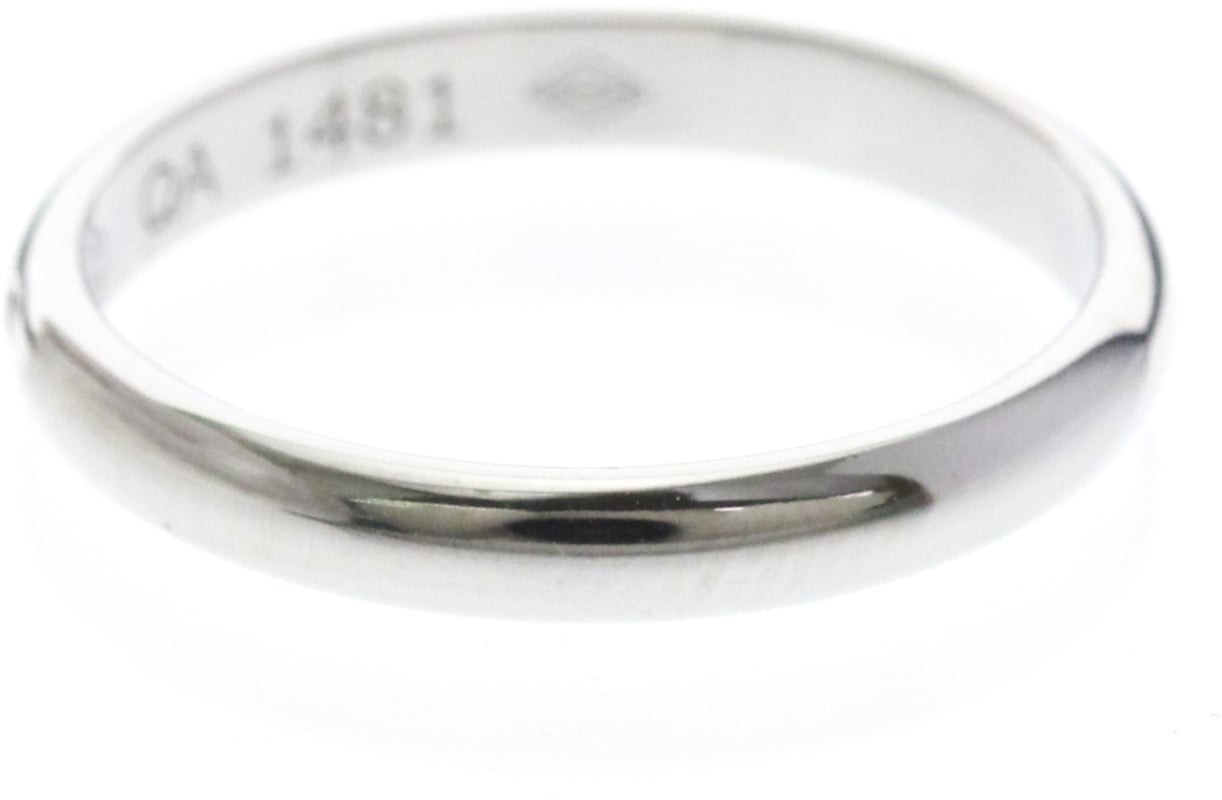 Cartier 1895 Wedding Band Platinum with Diamond 2.6mm Zilver