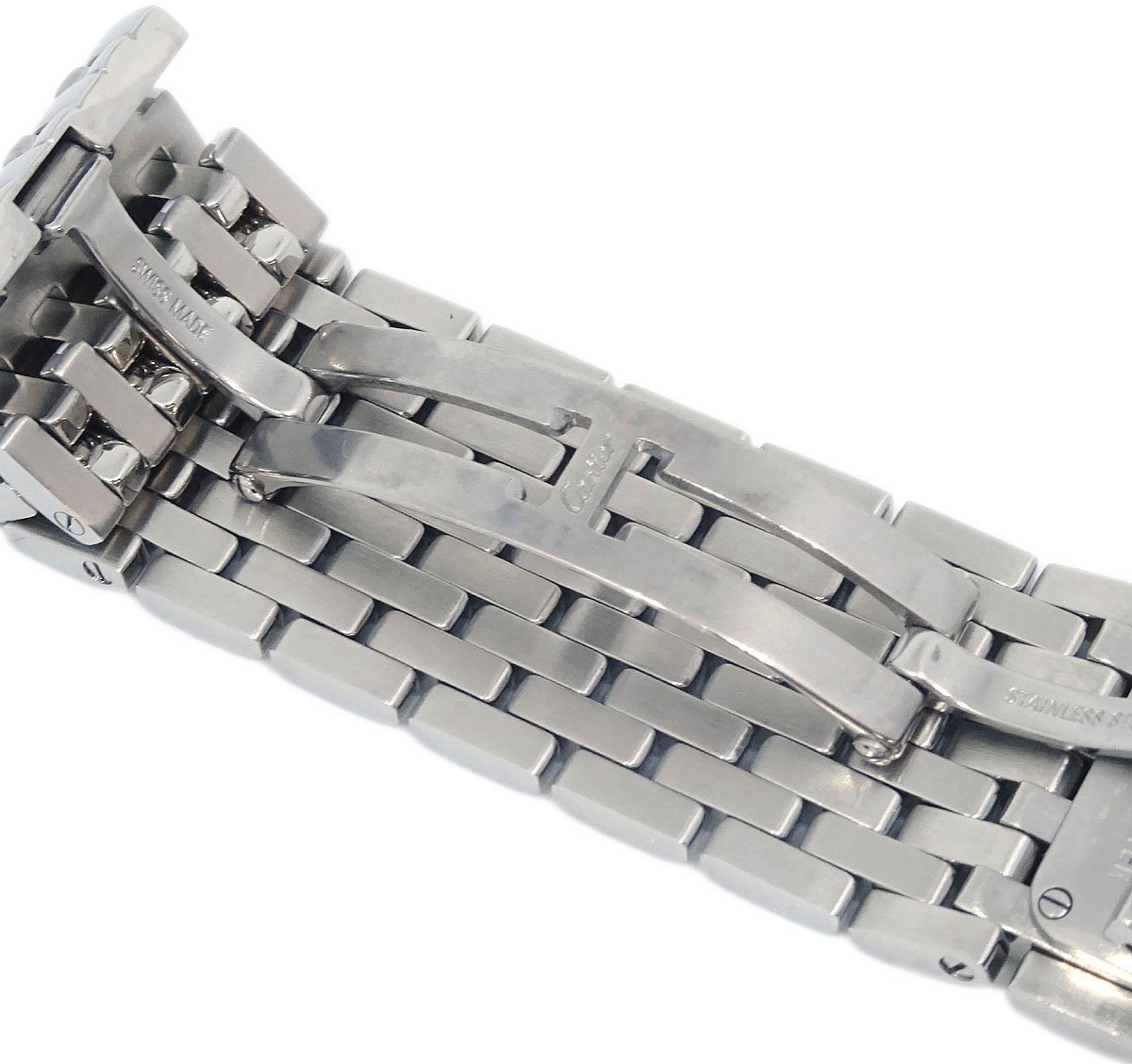 Cartier Cartier Panthere Ruban Quartz Watch Stainless Steel and Mother of Pearl 21 Divers