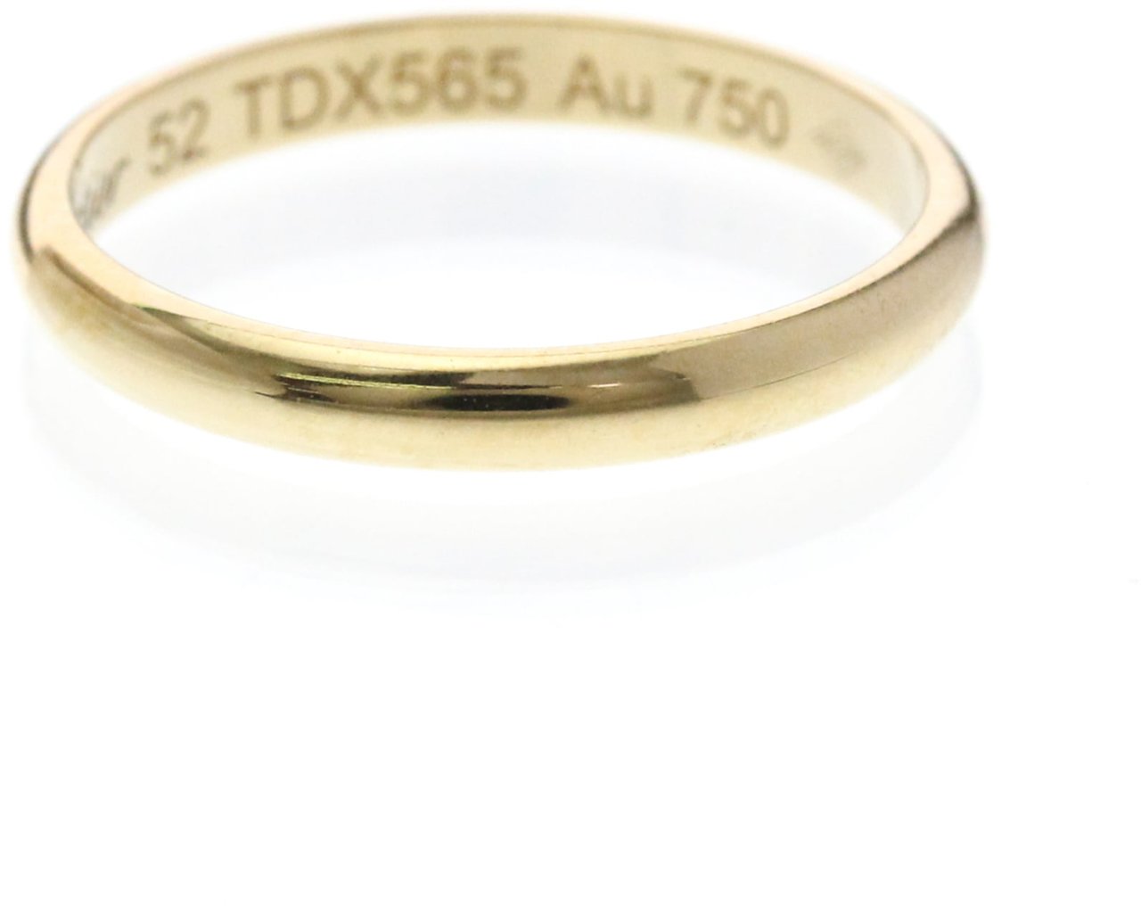 Cartier 1895 Wedding Band 18K Yellow Gold Goud