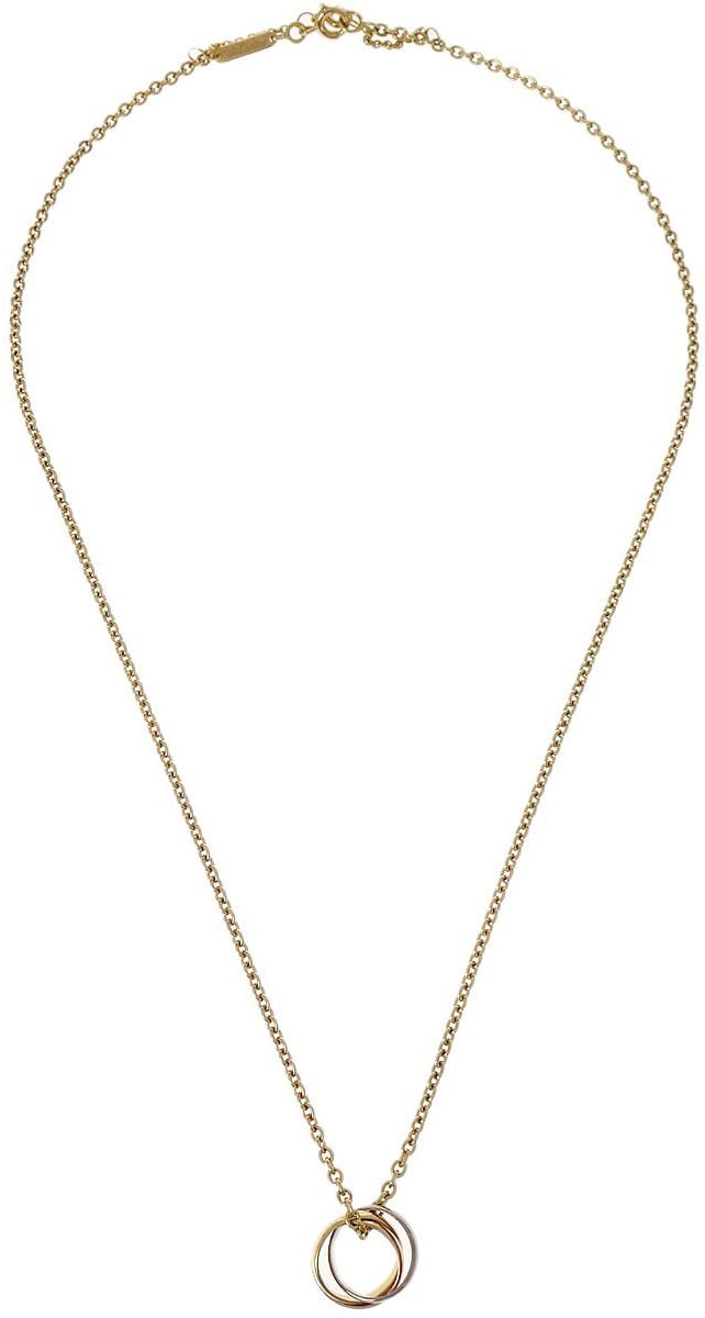 Cartier Cartier Trinity Pendant Necklace 18K Tricolor Gold Goud