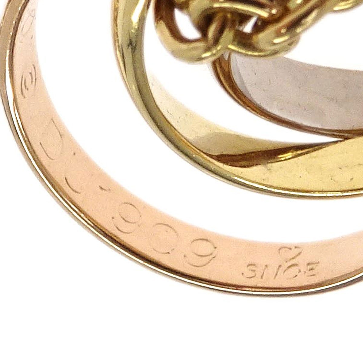 Cartier Cartier Trinity Pendant Necklace 18K Tricolor Gold Goud