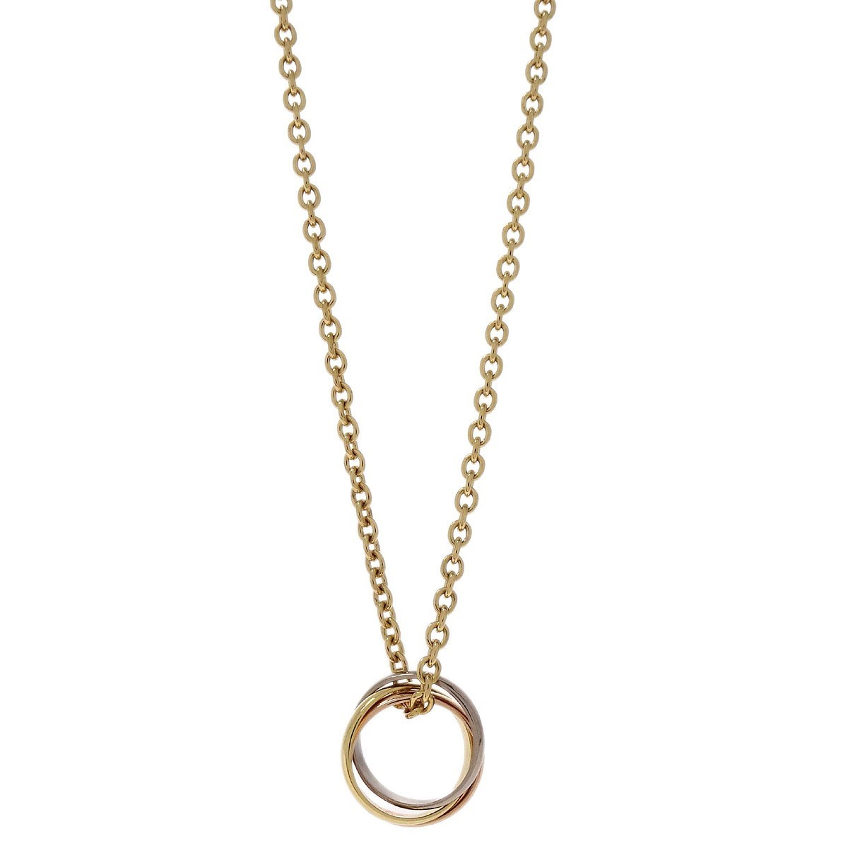 Cartier Cartier Trinity Pendant Necklace 18K Tricolor Gold Goud