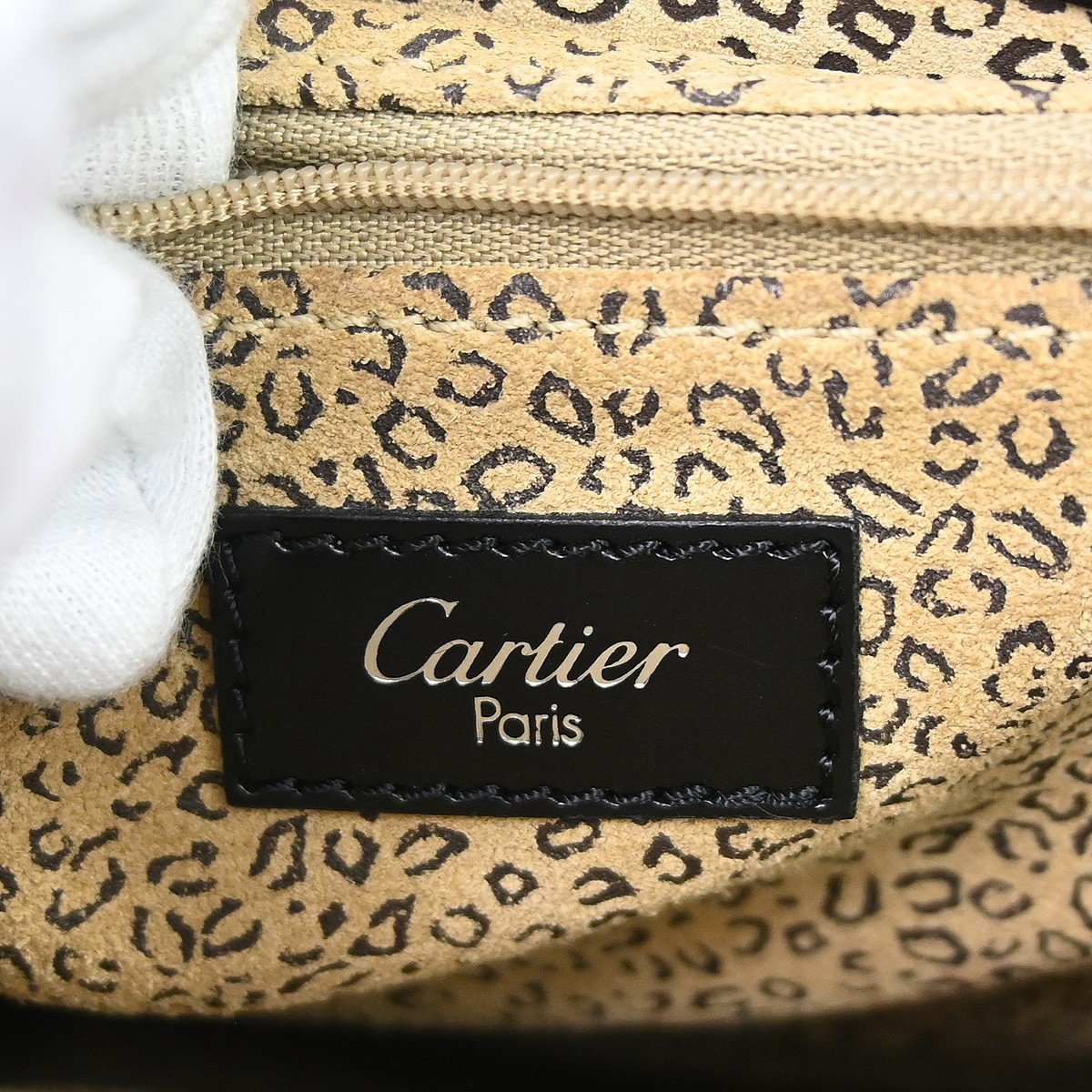 cartier Panthère Leather Zwart