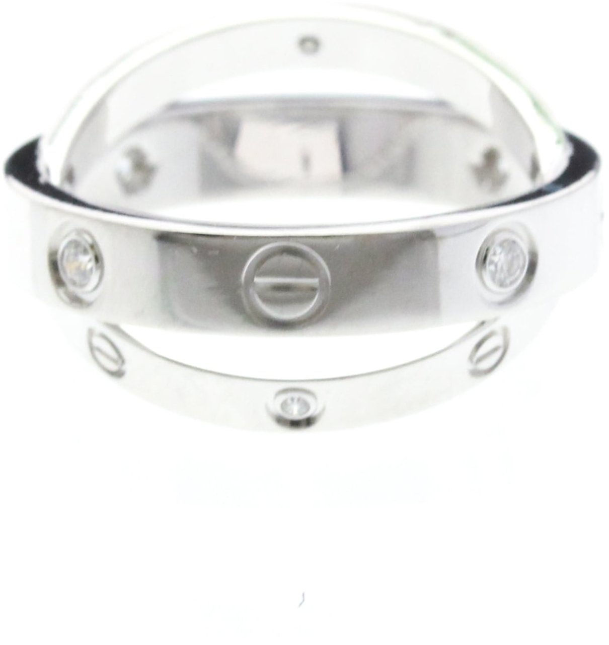 Cartier Be Love 18K White Gold with Diamonds Zilver