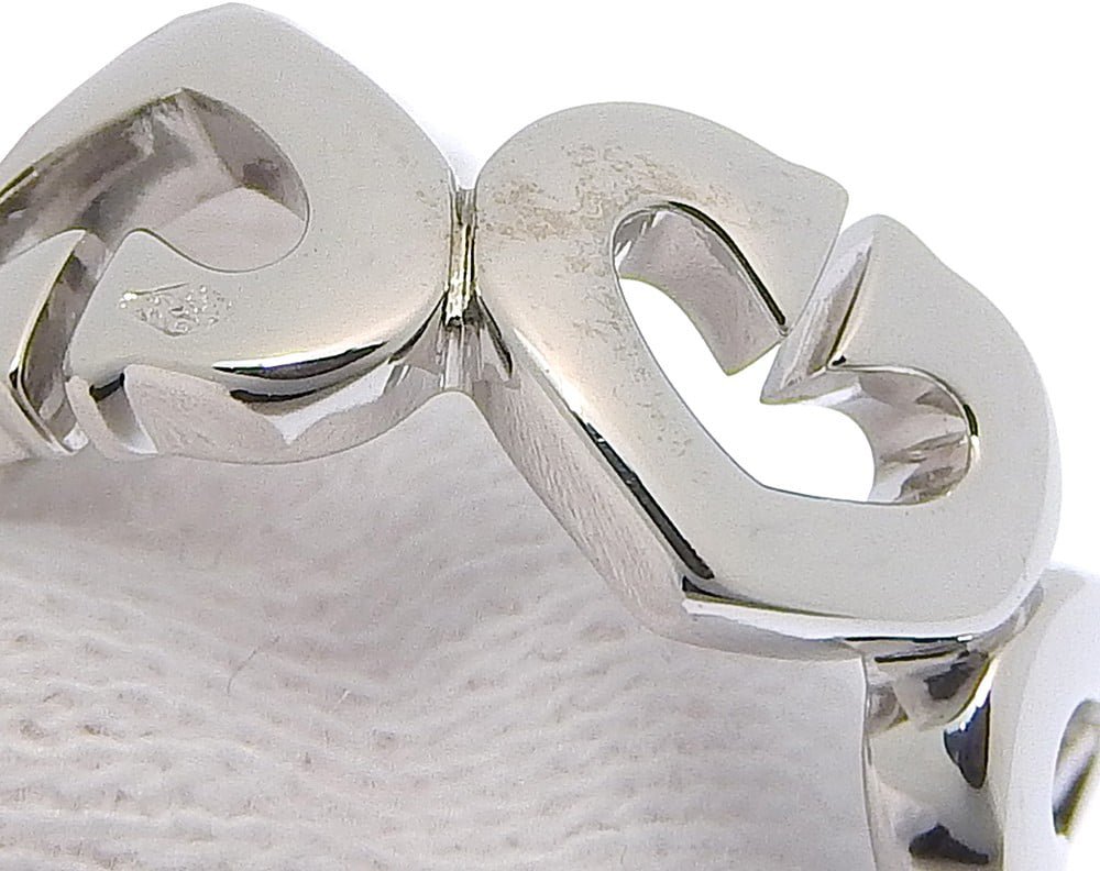 Cartier C Heart of Cartier 18K White Gold with Diamonds Zilver
