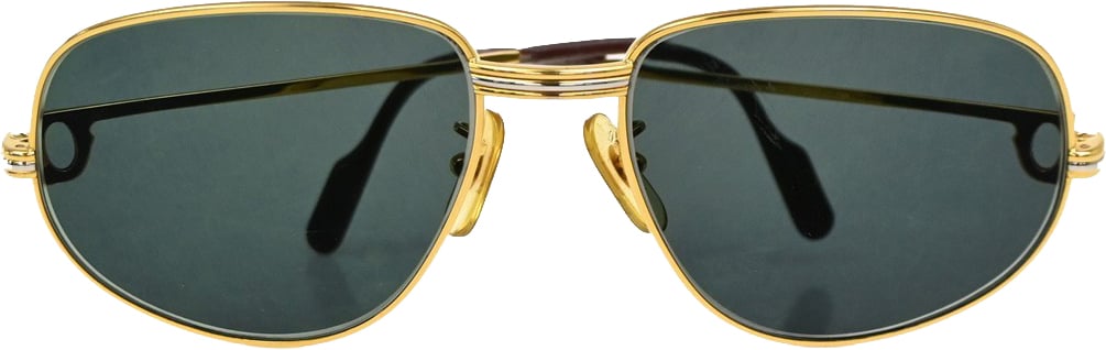 Cartier Cartier Romance Sunglasses Metal Goud