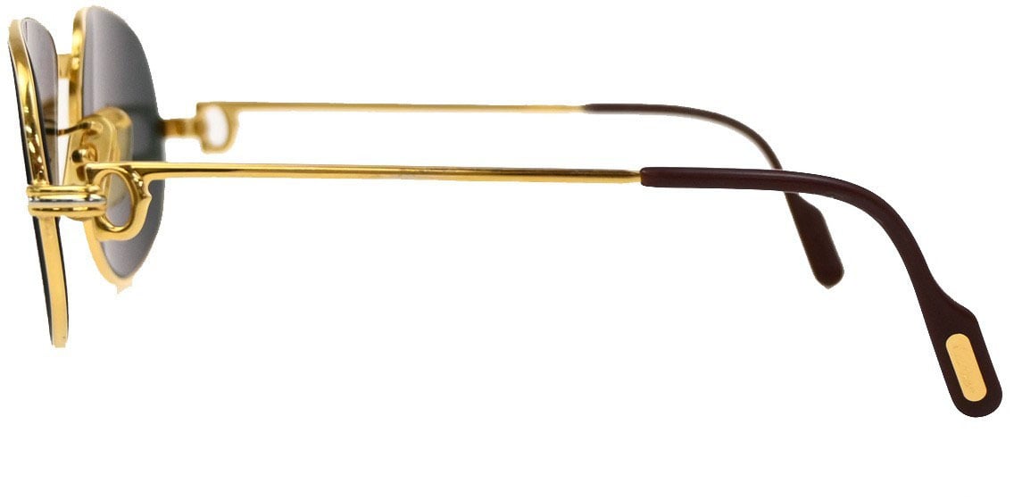 Cartier Cartier Romance Sunglasses Metal Goud