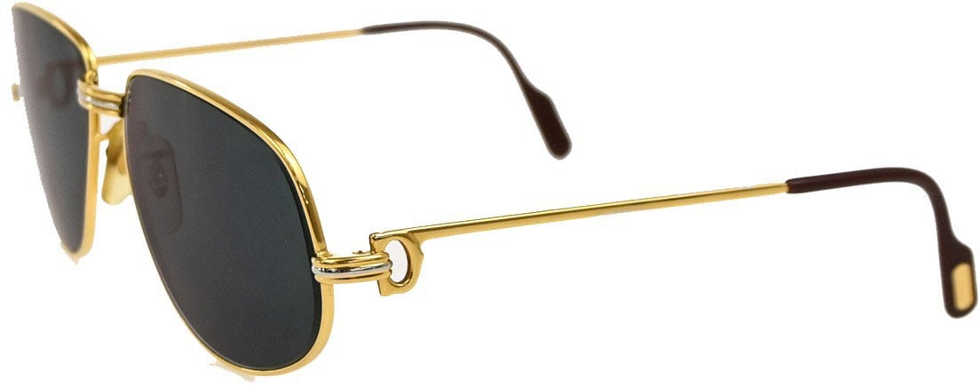 Cartier Cartier Romance Sunglasses Metal Goud