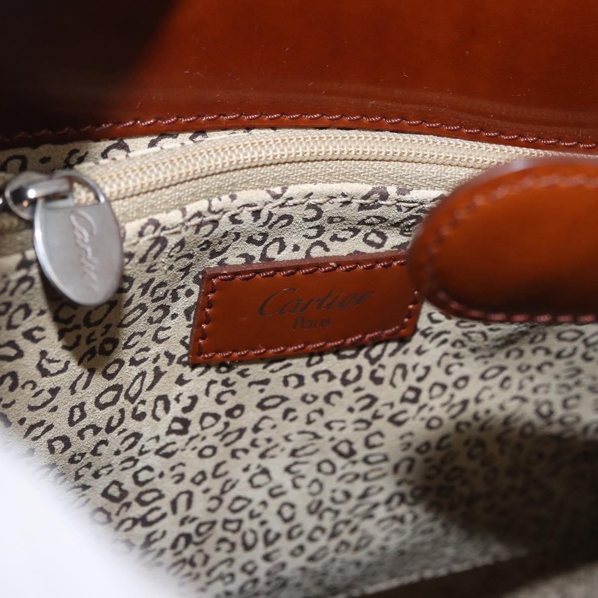 Cartier Panthère Patent leather Medium Bruin
