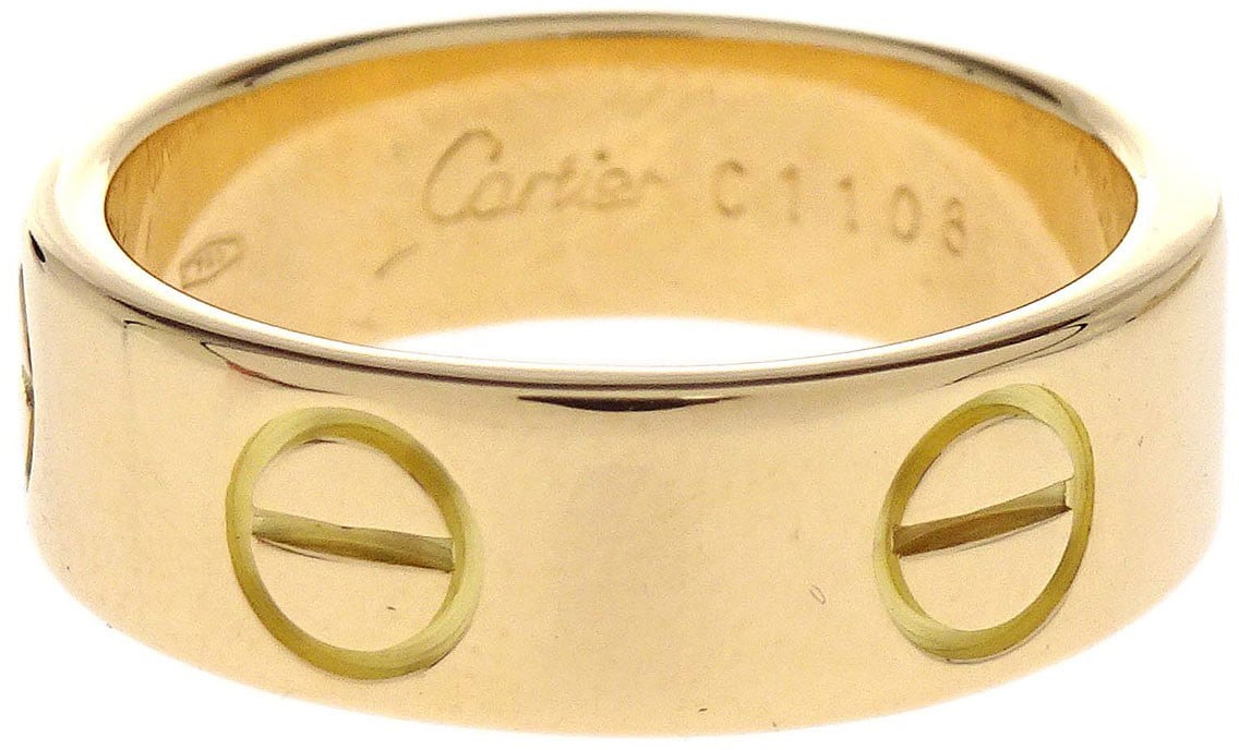 Cartier Cartier Love Wedding Band Ring 18K Rose Gold Goud