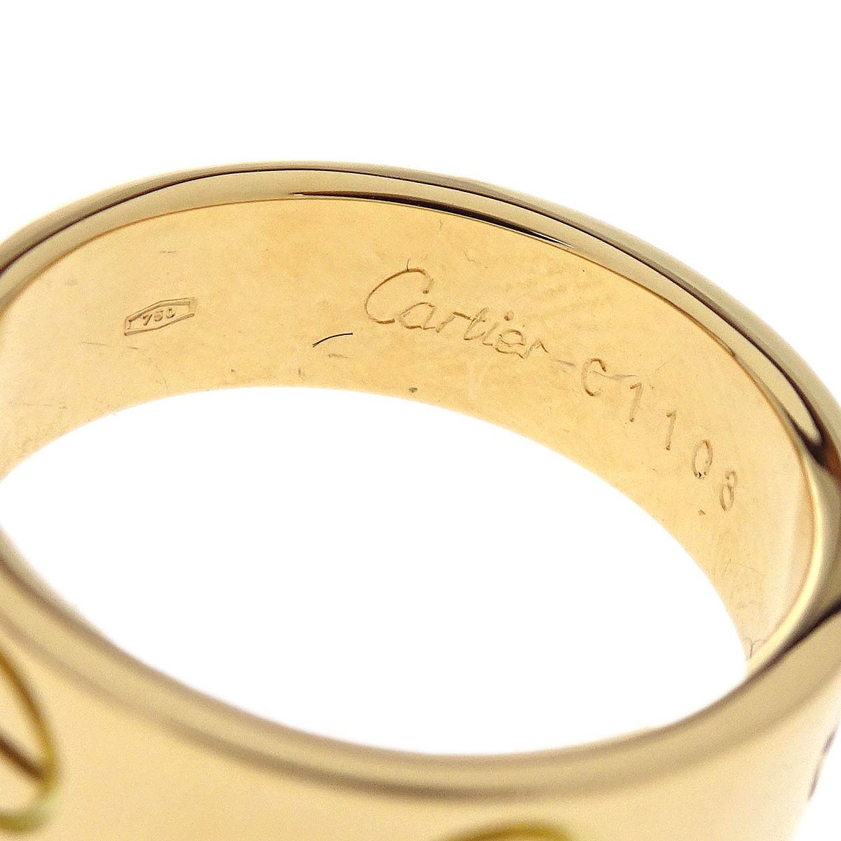 Cartier Cartier Love Wedding Band Ring 18K Rose Gold Goud