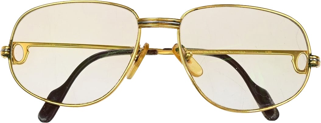 Cartier Cartier Trinity Glasses Gold Plated Goud