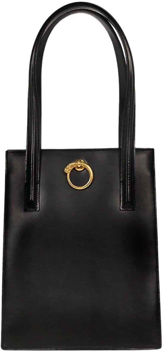 Cartier cartier Panthère Handbag Leather Zwart