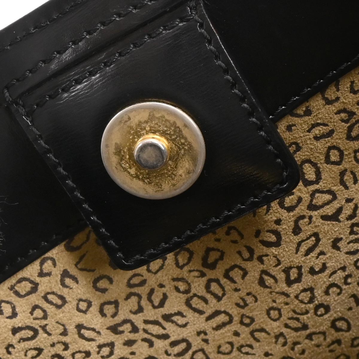 Cartier cartier Panthère Handbag Leather Zwart