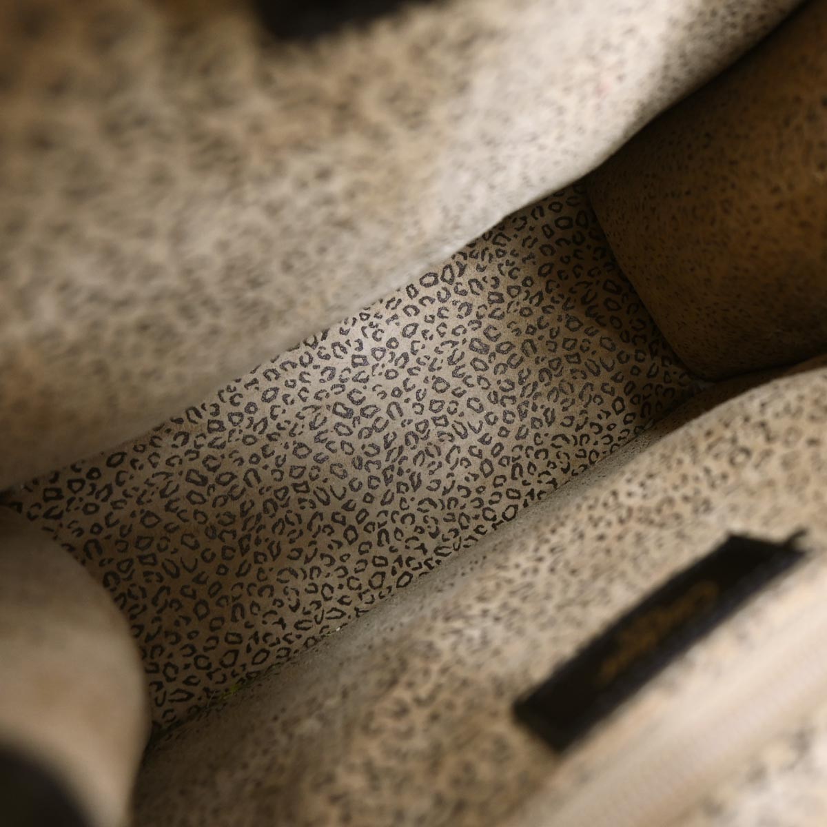 Cartier cartier Panthère Handbag Leather Zwart