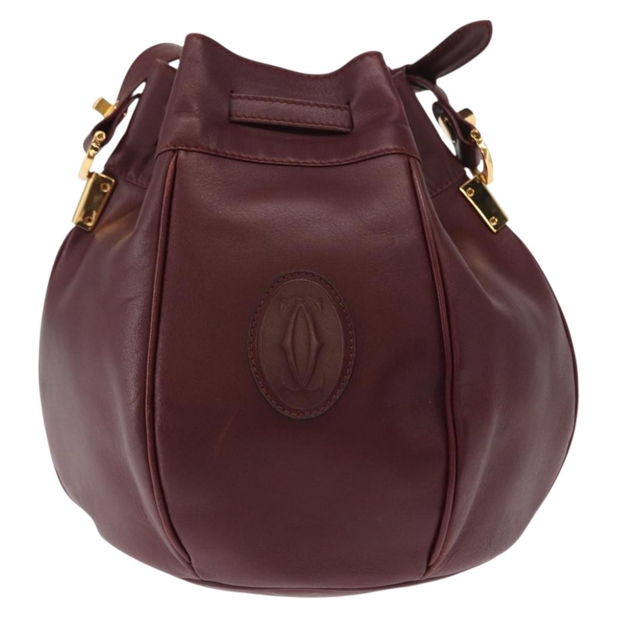 cartier Must de cartier bag Leather Rood