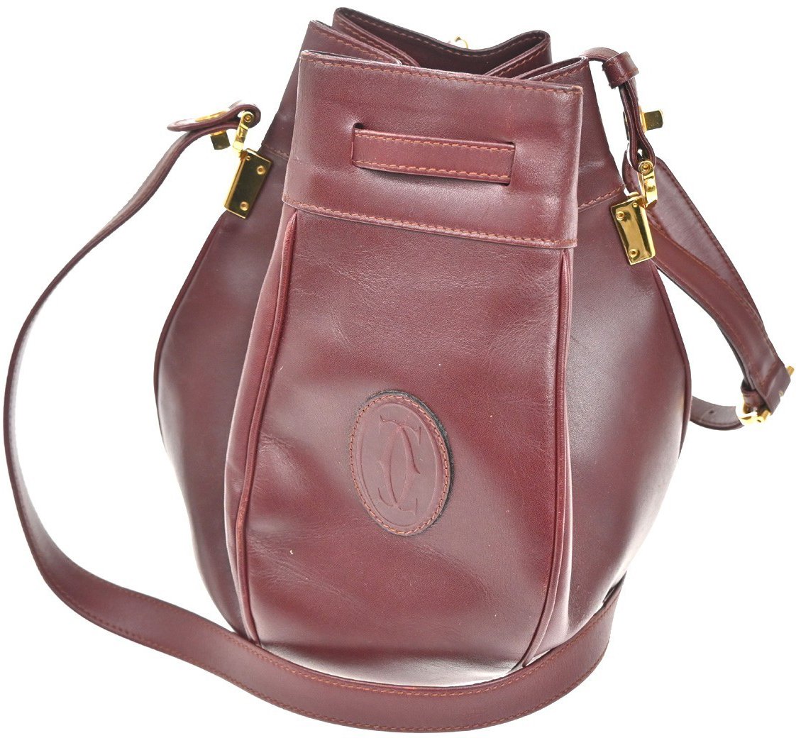 Cartier Must de cartier Leather Rood