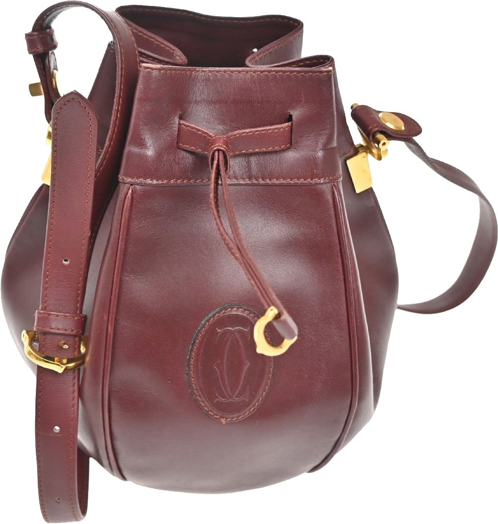 Cartier Must de cartier Leather Rood