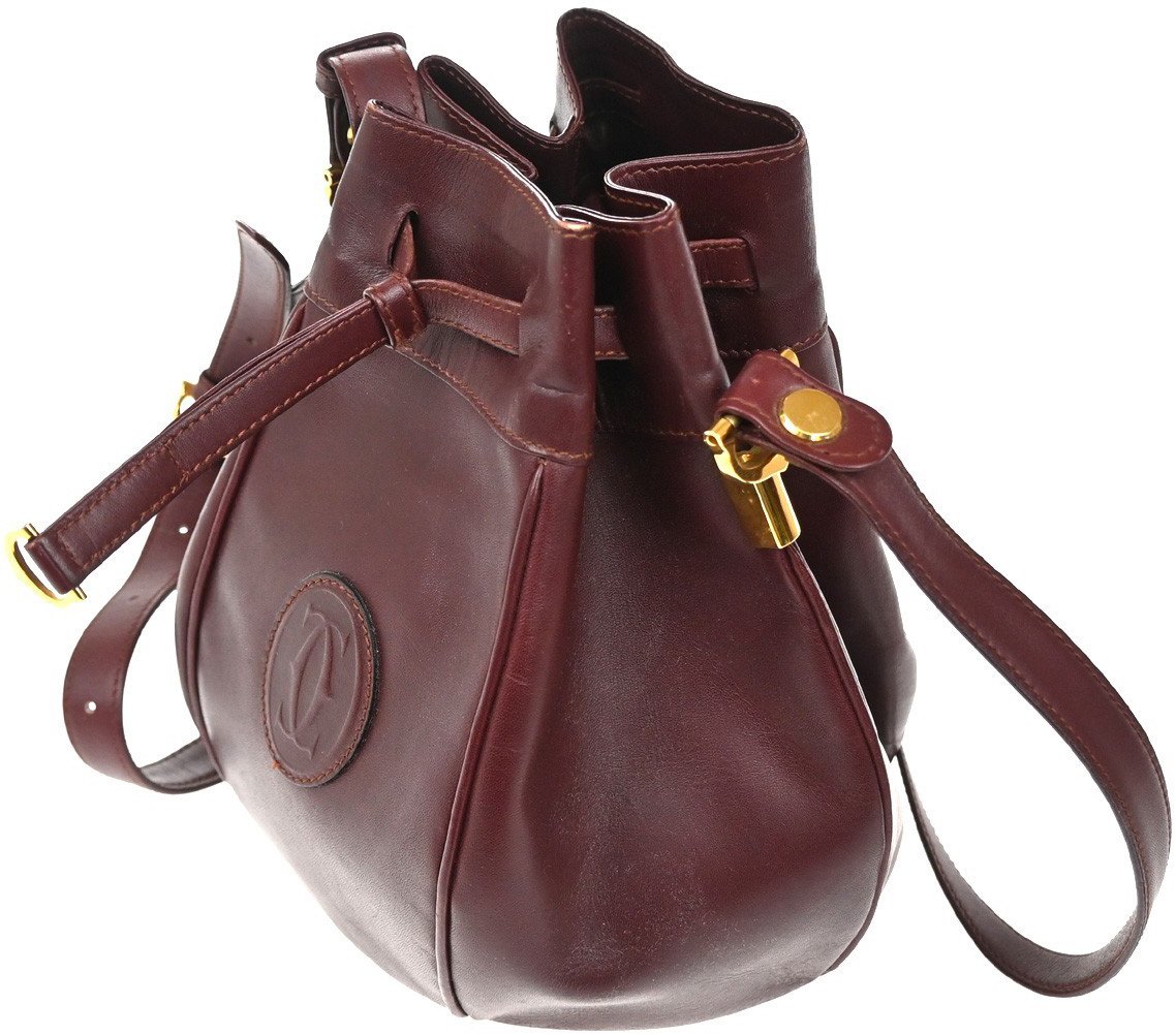 Cartier Must de cartier Leather Rood
