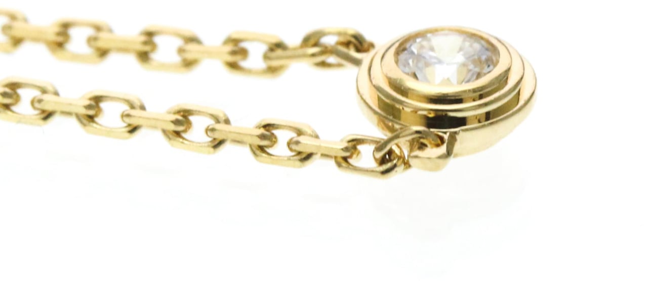 Cartier Cartier D'Amour Pendant 18K Yellow Gold and Diamond Small Goud