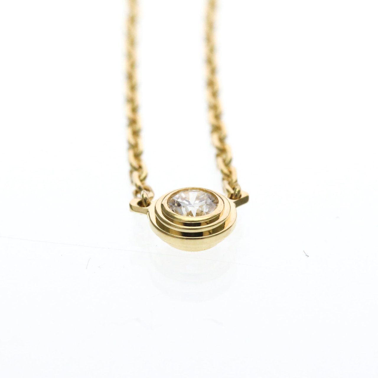Cartier Cartier D'Amour Pendant 18K Yellow Gold and Diamond Small Goud