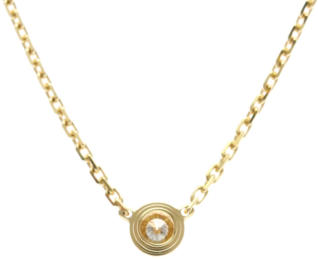 Cartier Cartier D'Amour Pendant 18K Yellow Gold and Diamond Small Goud