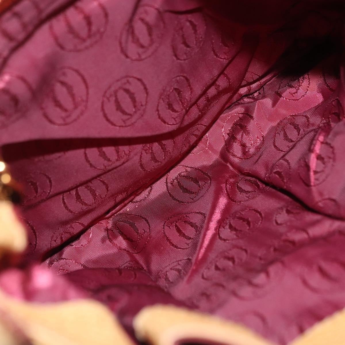Cartier Tasseled Must de Cartier Leather Bruin