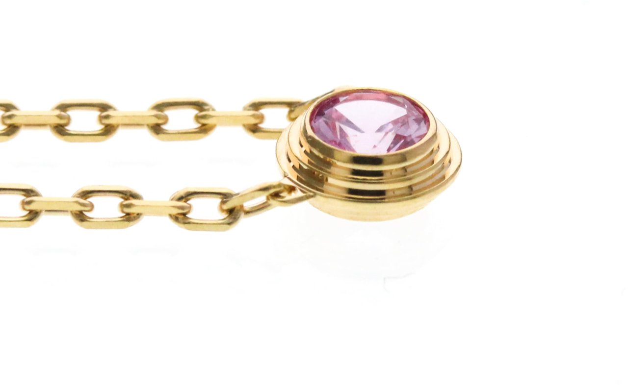 Cartier Cartier D'Amour 1 Pink Sapphire 18K Rose Gold Goud