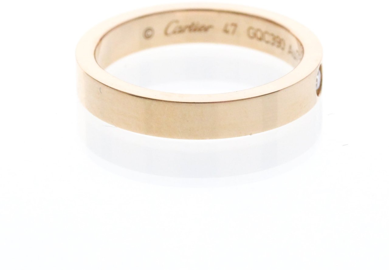 Cartier C de Cartier 18K Pink gold and Diamond Goud