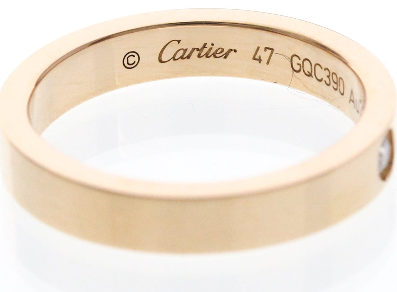 Cartier C de Cartier 18K Pink gold and Diamond Goud