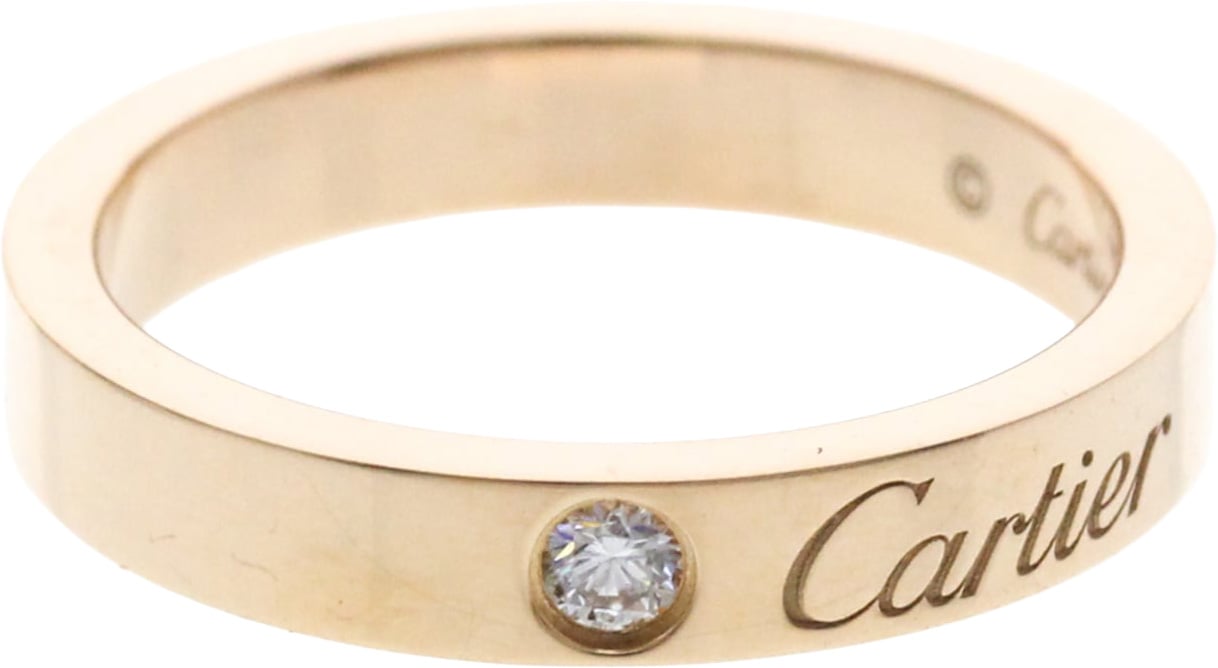 Cartier C de Cartier 18K Pink gold and Diamond Goud