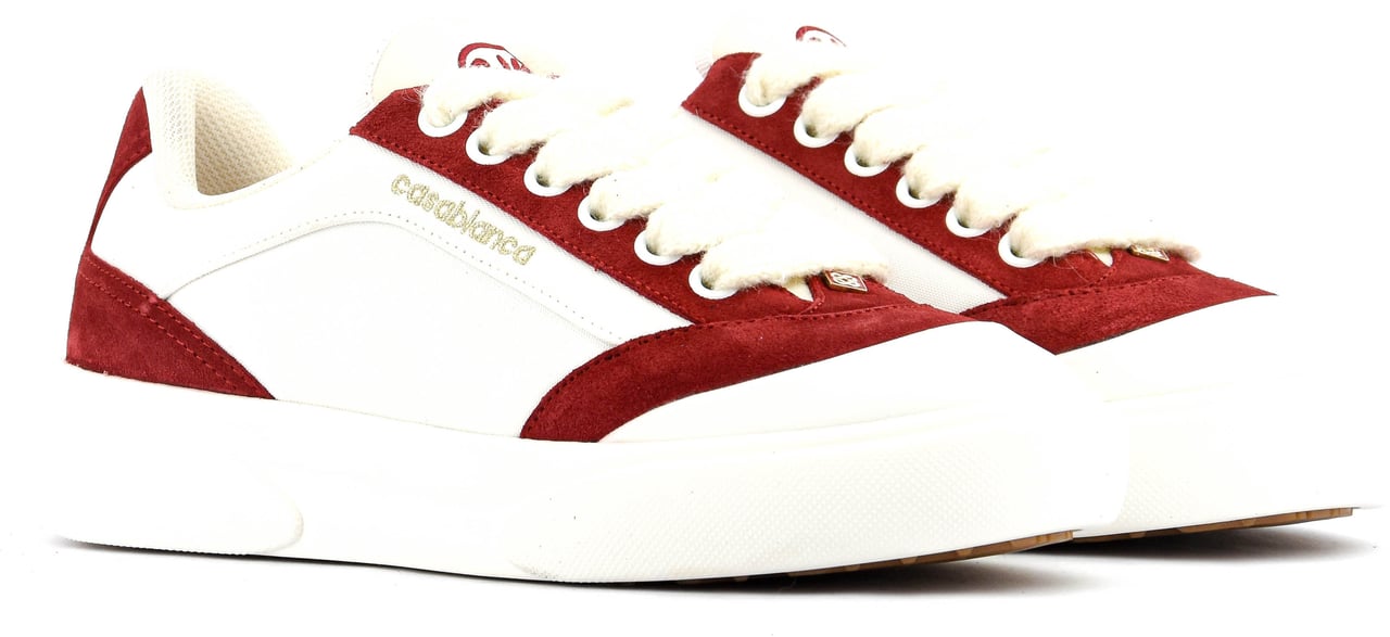 Casablanca Del Mar Sneaker White Red Wit