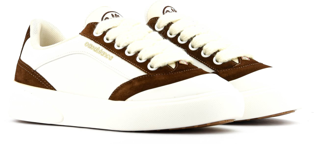 Casablanca Del Mar Sneaker White Brown Wit
