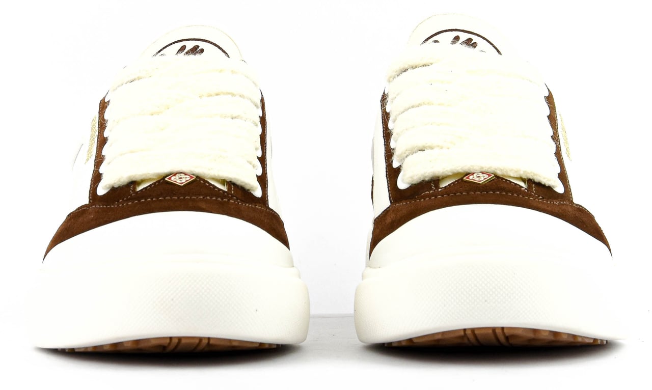 Casablanca Del Mar Sneaker White Brown Wit
