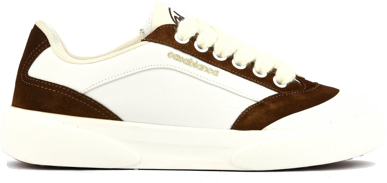 Casablanca Del Mar Sneaker White Brown Wit