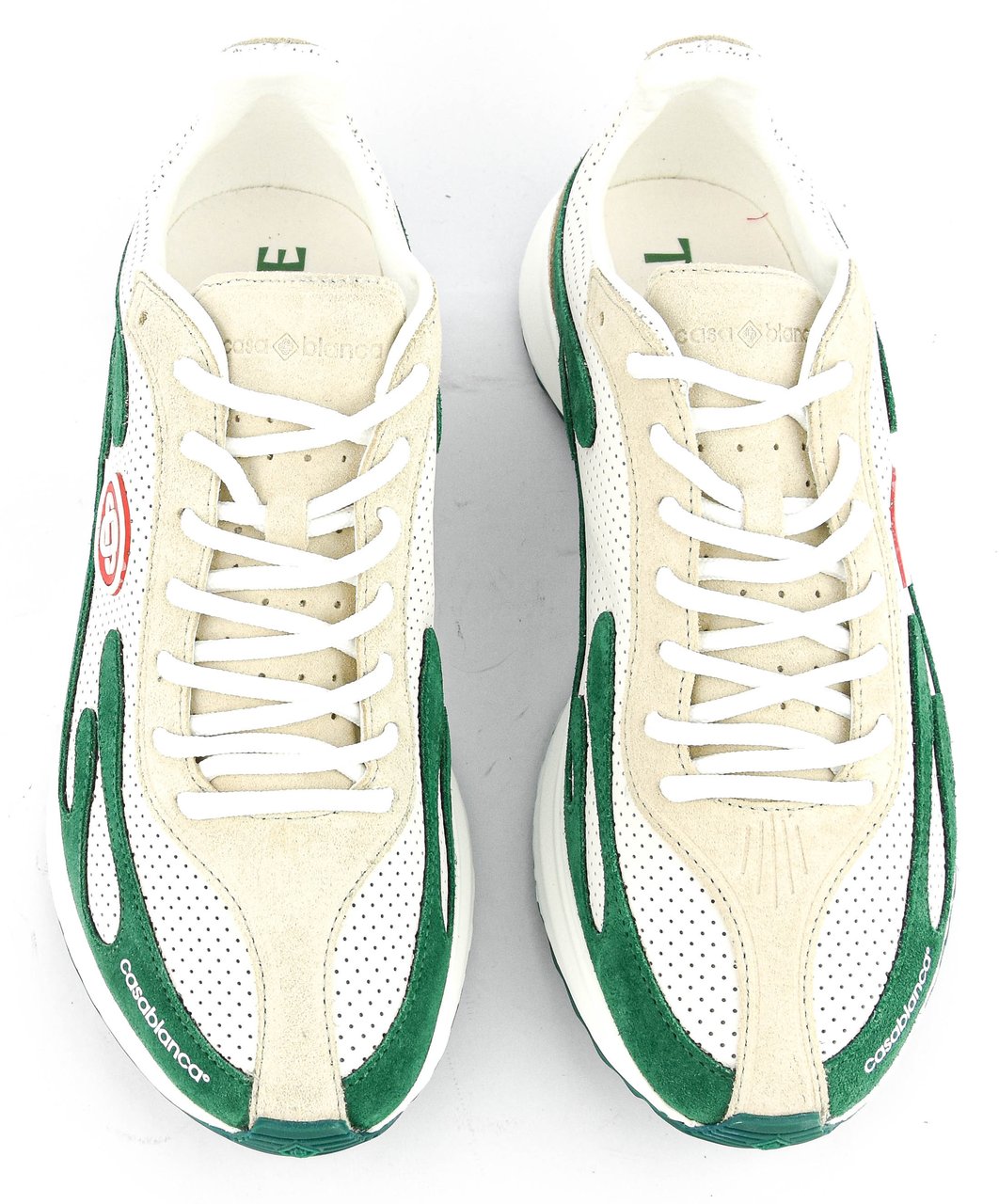 Casablanca Stade Sneaker Green White Groen