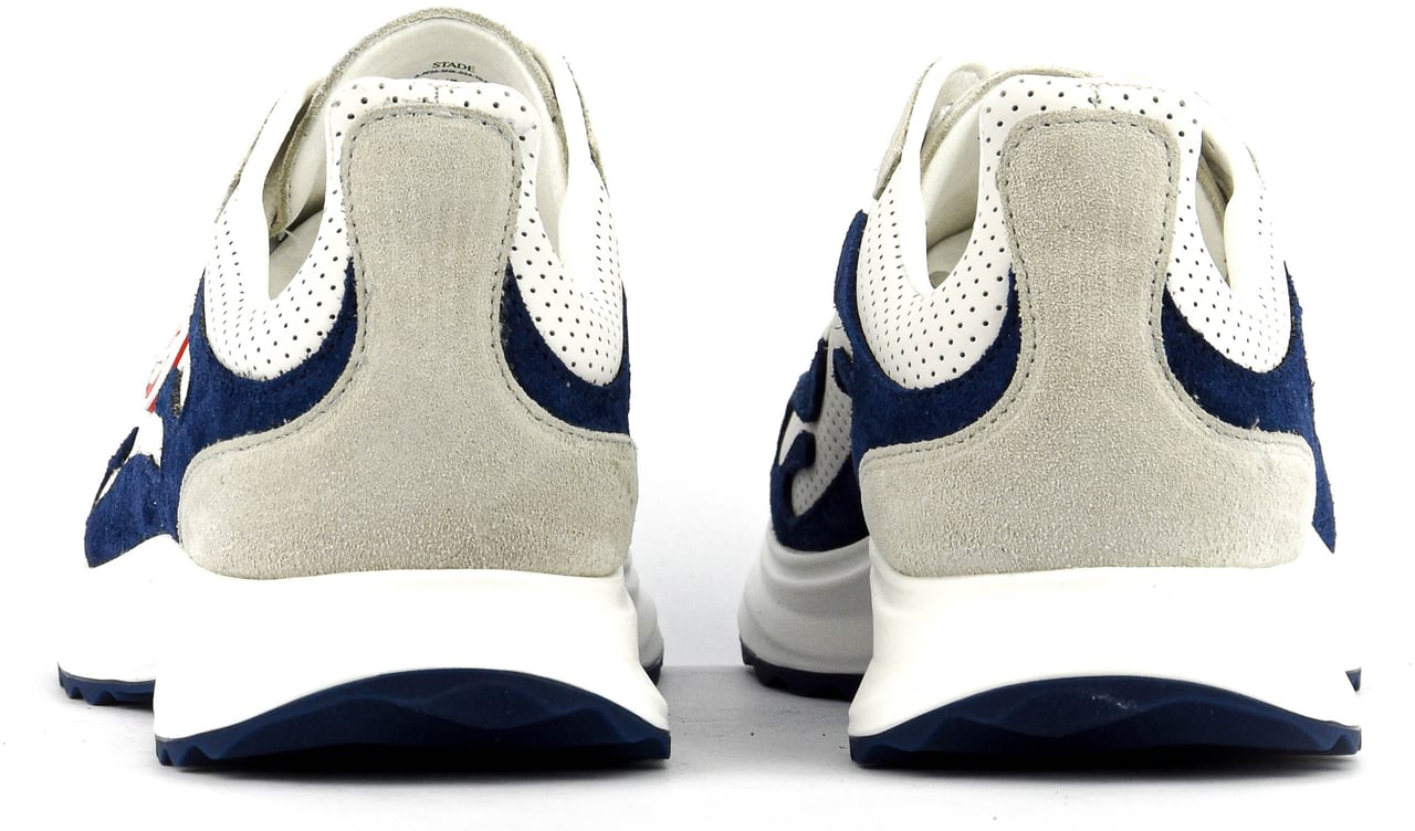 Casablanca Stade Sneaker Navy White Blauw