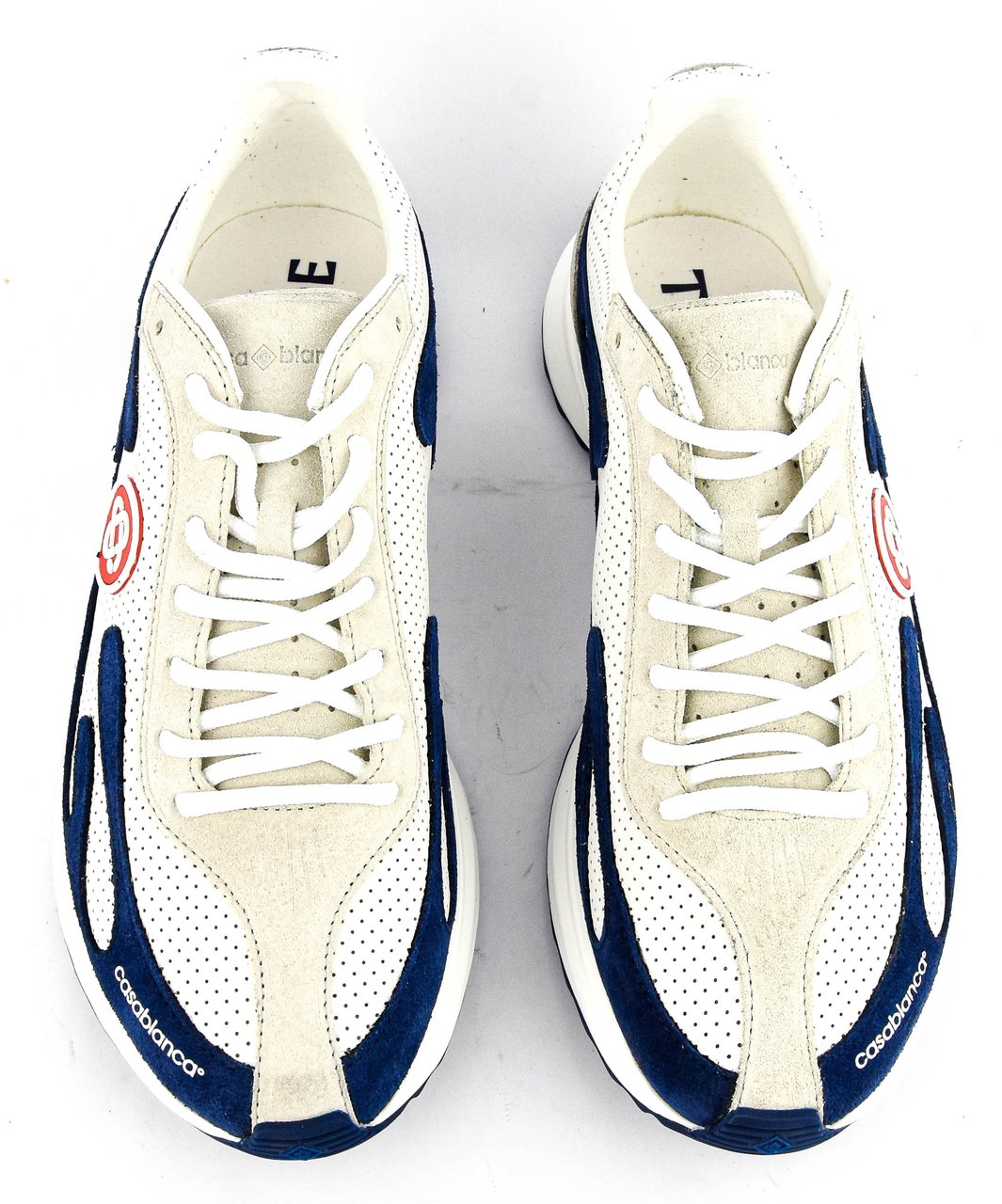 Casablanca Stade Sneaker Navy White Blauw