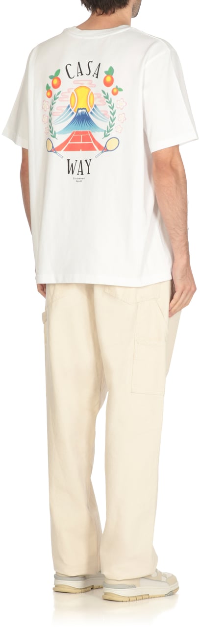 Casablanca T-Shirts And Polos White Wit