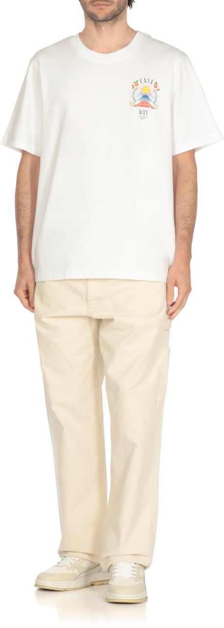 Casablanca T-Shirts And Polos White Wit