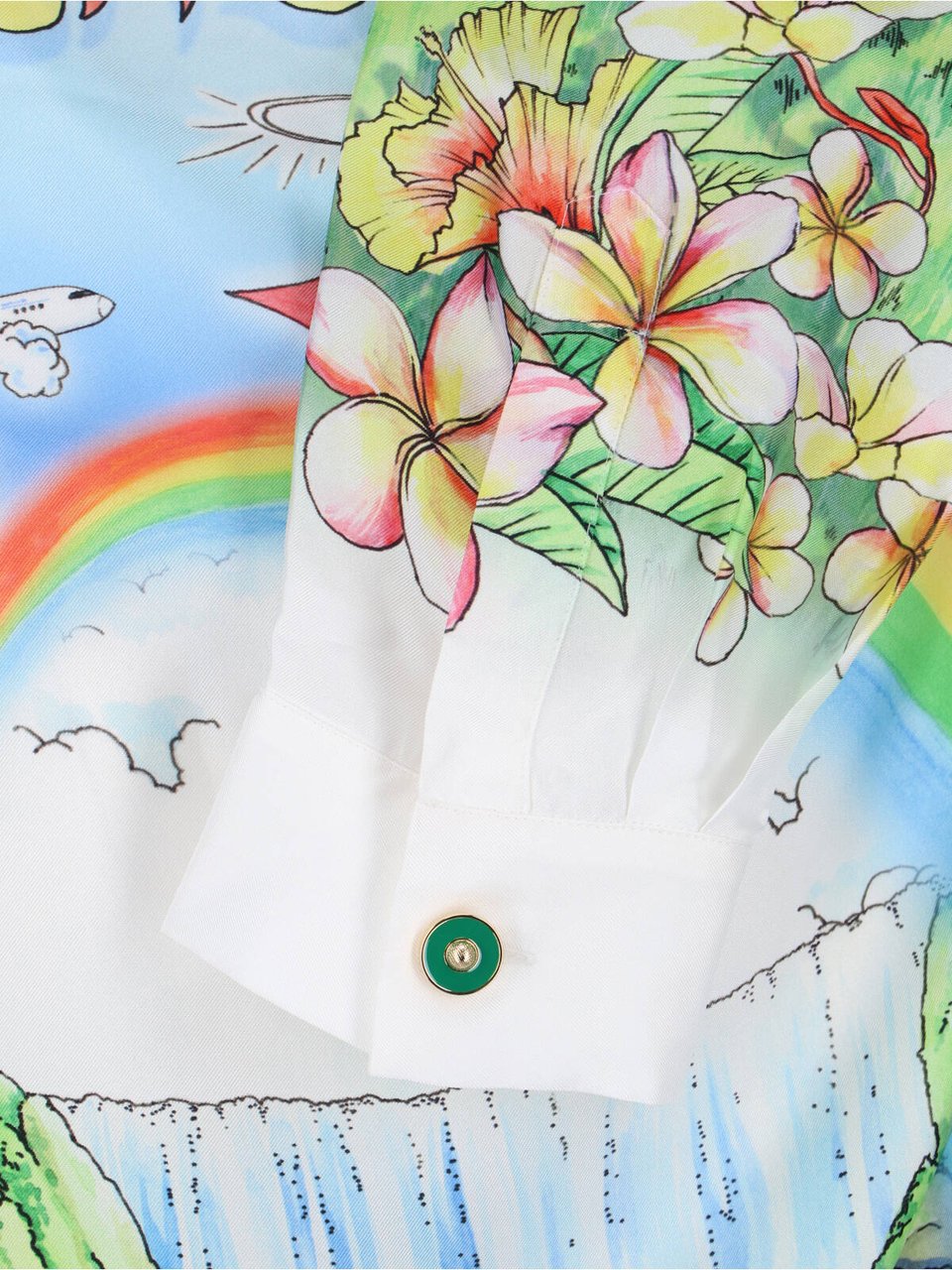 Casablanca "Aloha" Shirt Multicolor Divers