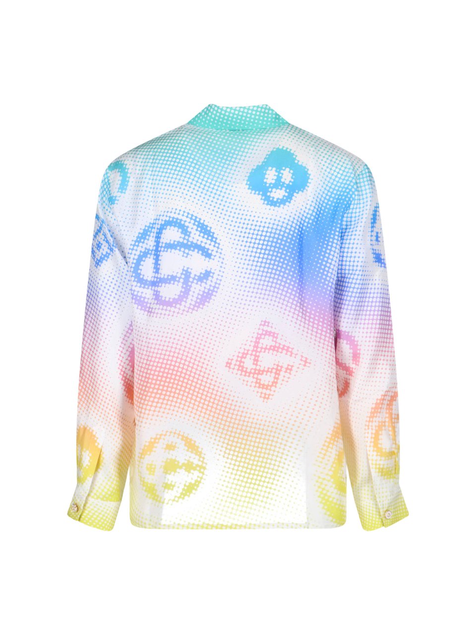Casablanca "Halftone Logo" Shirt Multicolor Divers