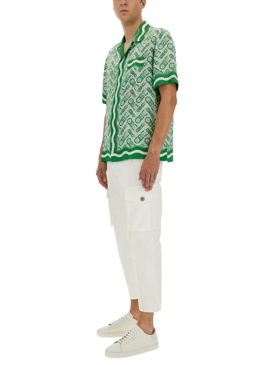 Casablanca SHORT-SLEEVED SHIRT Groen