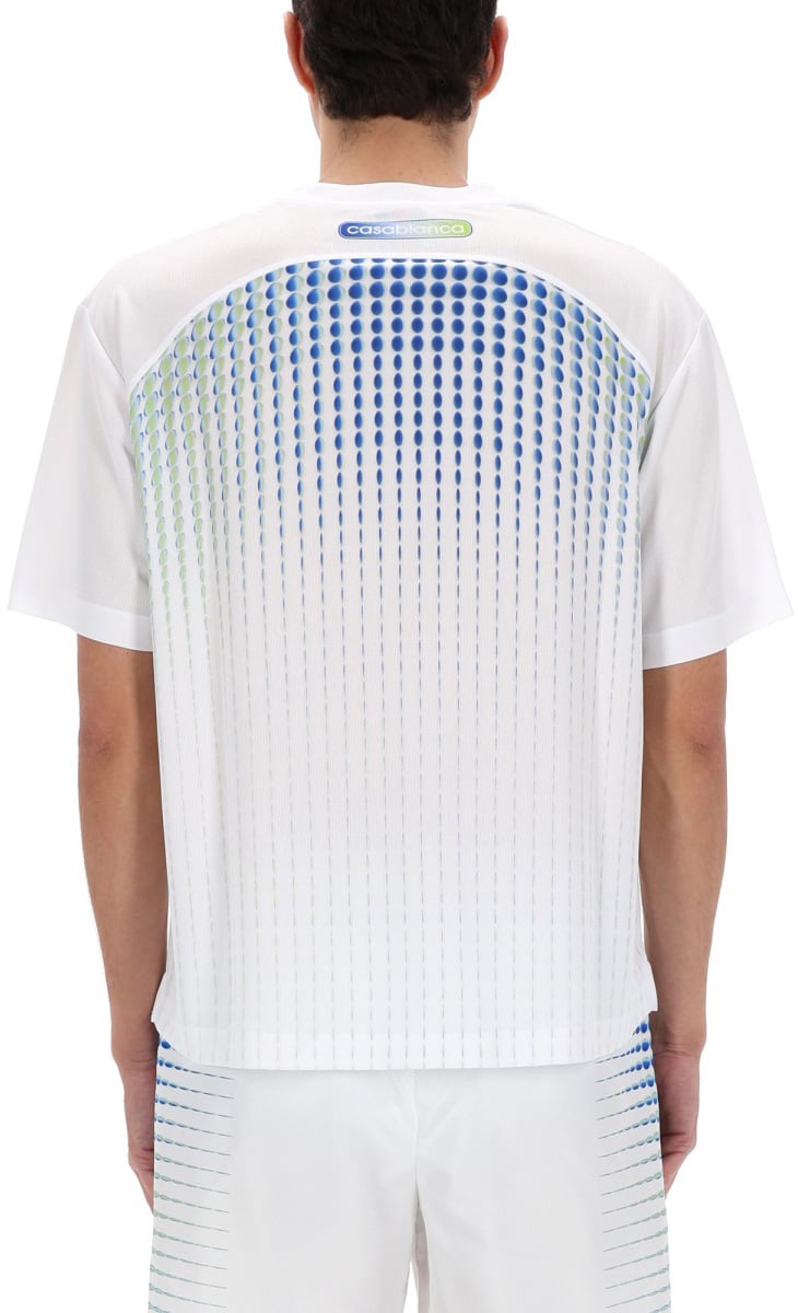 Casablanca T-SHIRT WITH PRINT Wit